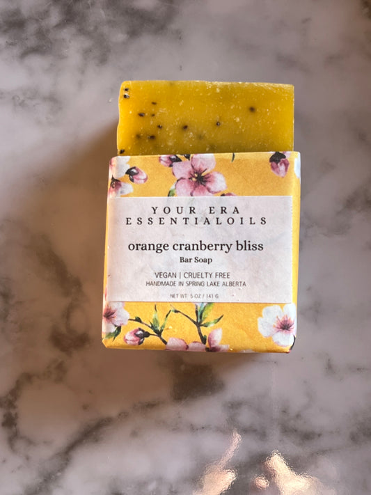 Orange Cranberry Bliss Bar Soap